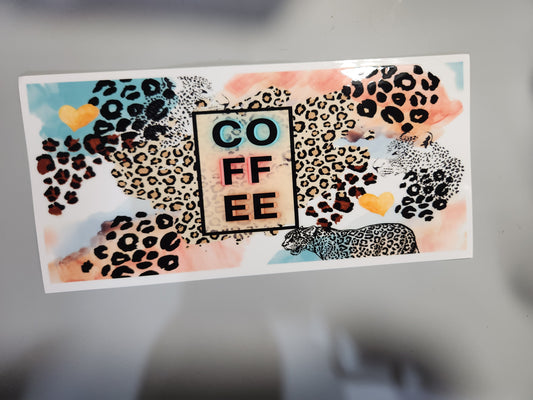 Coffee Animal Print