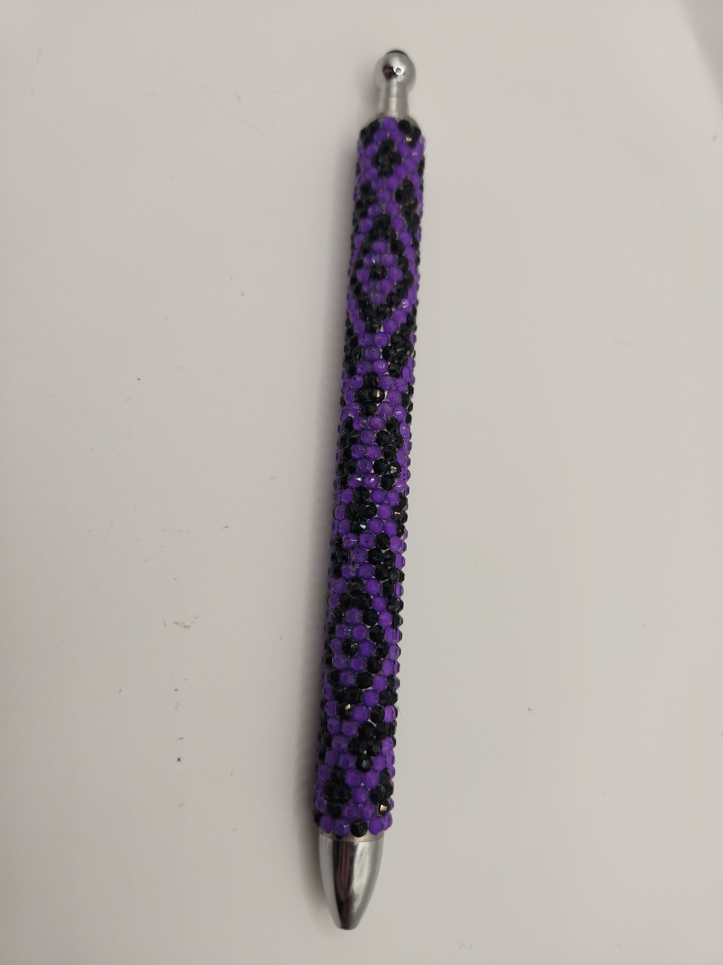 Boho Black and Deep lilac