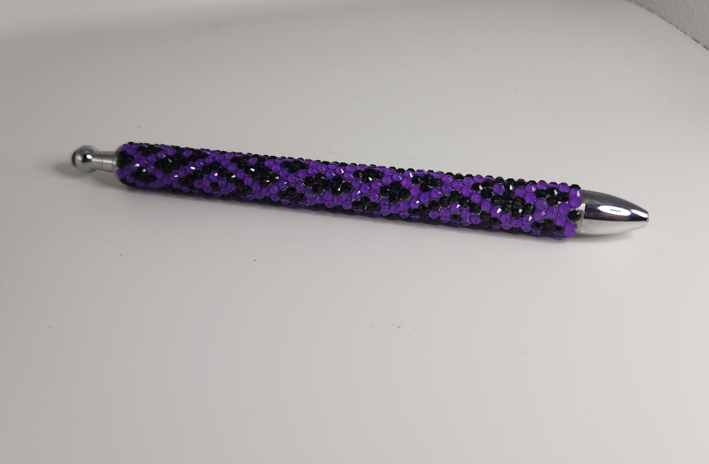 Boho Black and Deep lilac