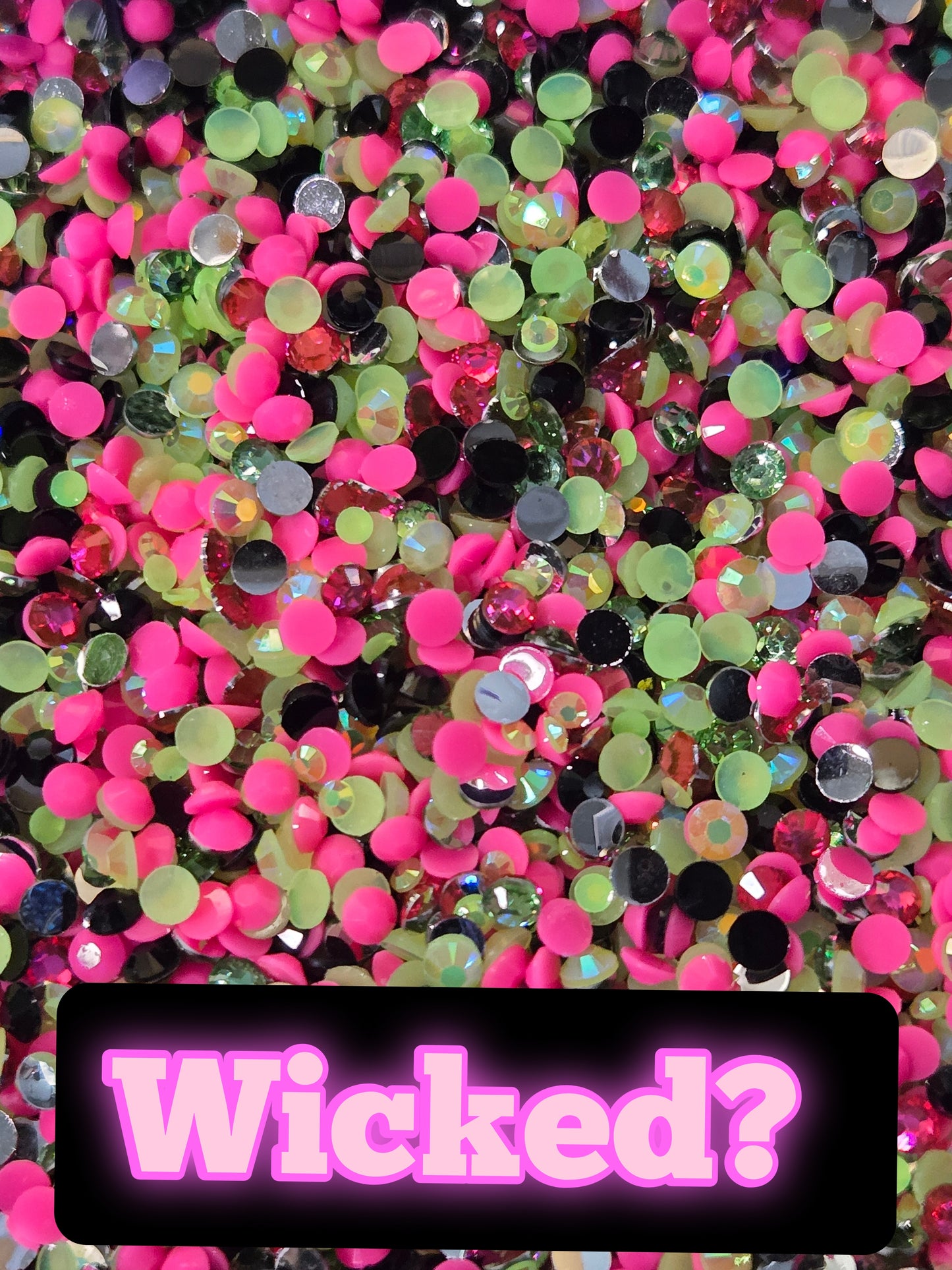 Wicked? ~ Pen Rhinestone Mix