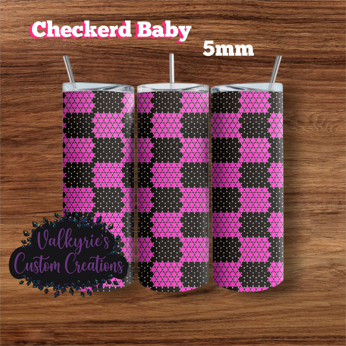 Checkered Baby ~ 5mm